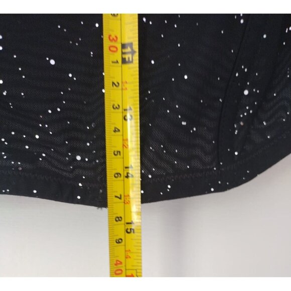 Auden, Corset short top, made of Polyester, Spandex, black color for women. - Picture 7 of 8